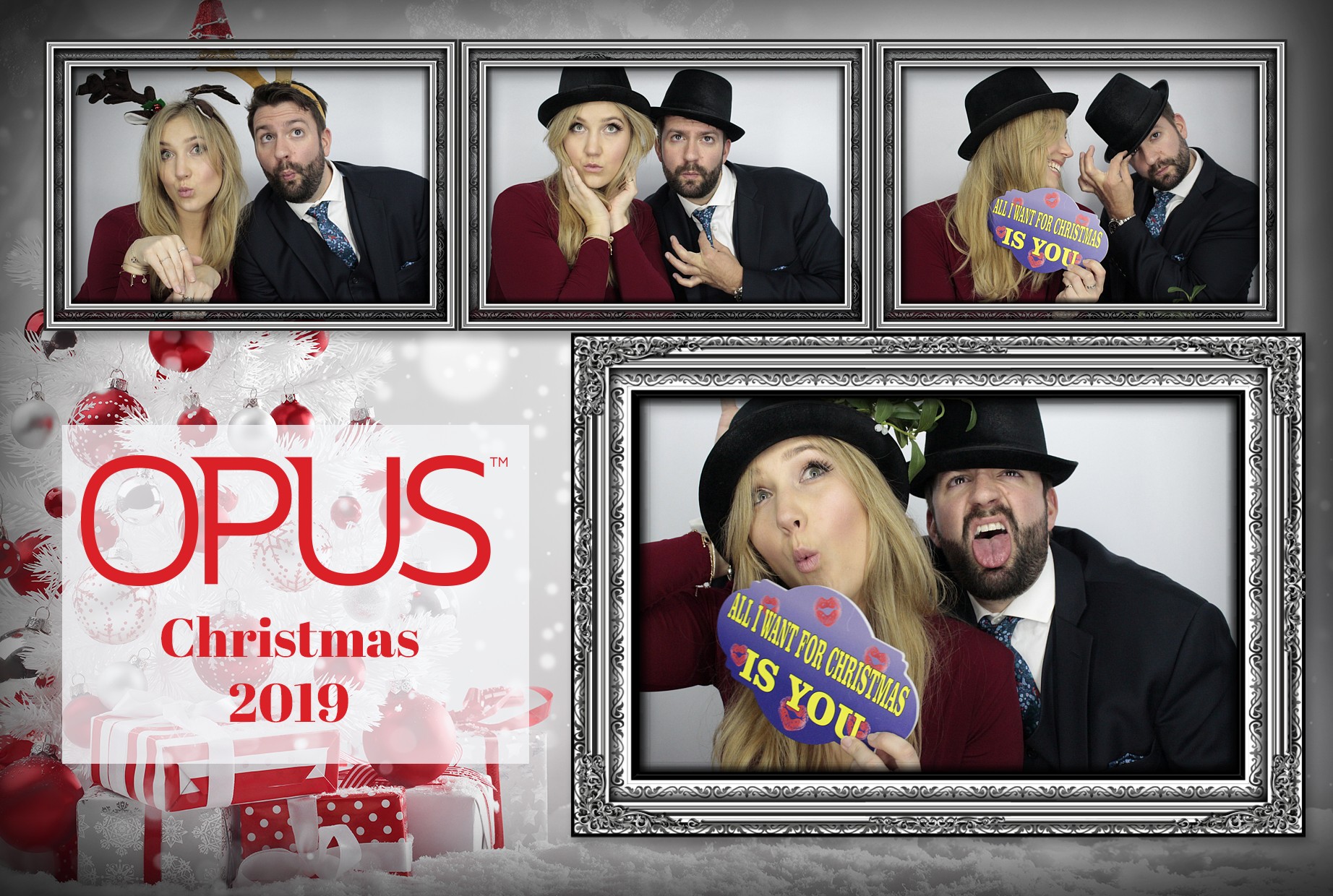 Opus Christmas Party | View more photos from the event at gallery.myphotoboothexperience.co.uk/u/MyPhotoBoothExperienceLtd/Opus-Christmas-Party